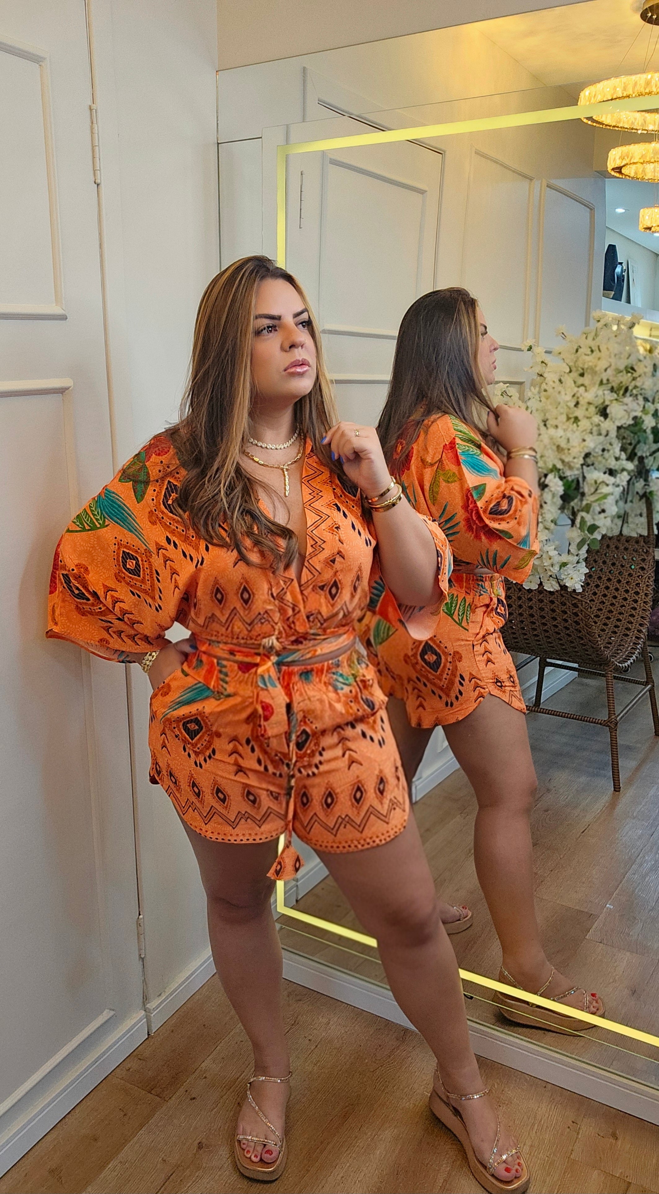 Conjunto Summer – Viscolinho | Tamanho Único