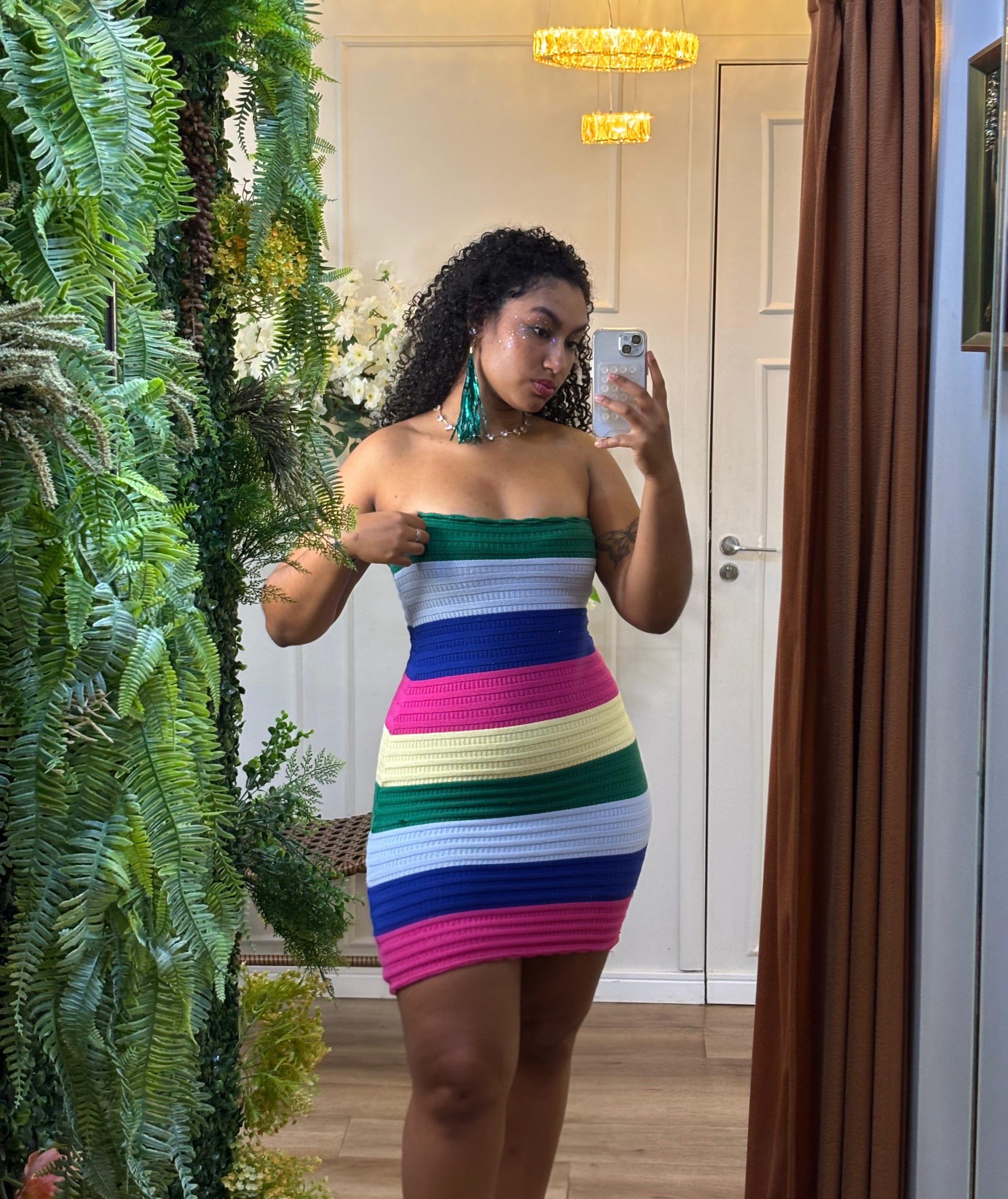 Vestido Modal Colours – Tricô Modal | Tamanho Único