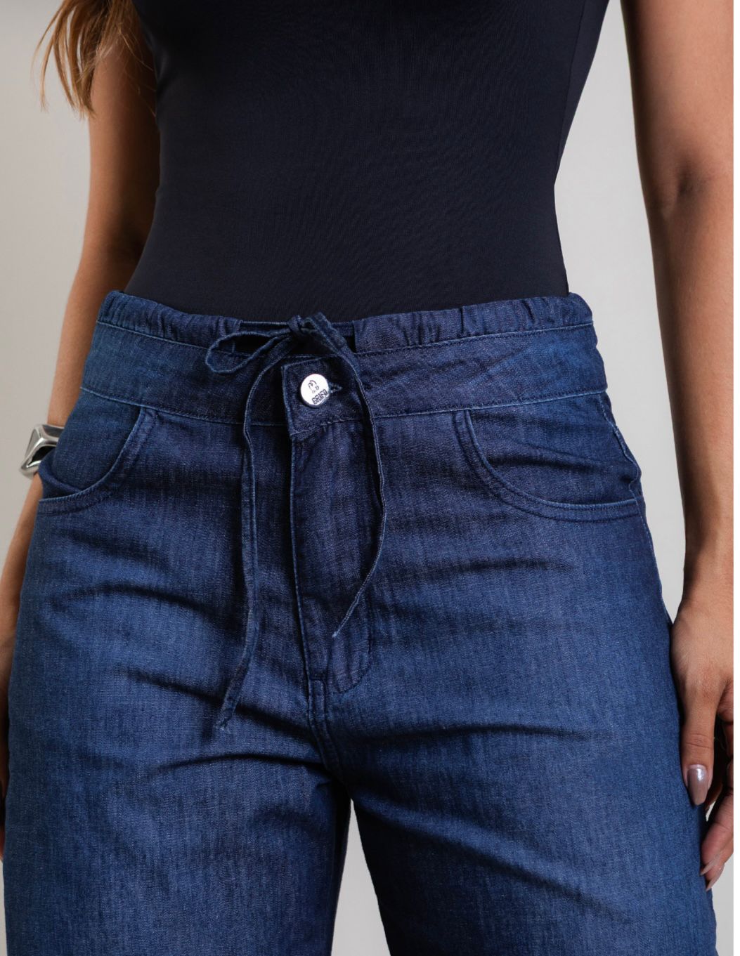 Calça Jeans Wide Leg