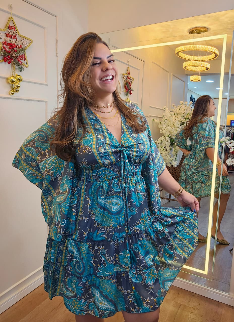 Vestido Indiano Curto