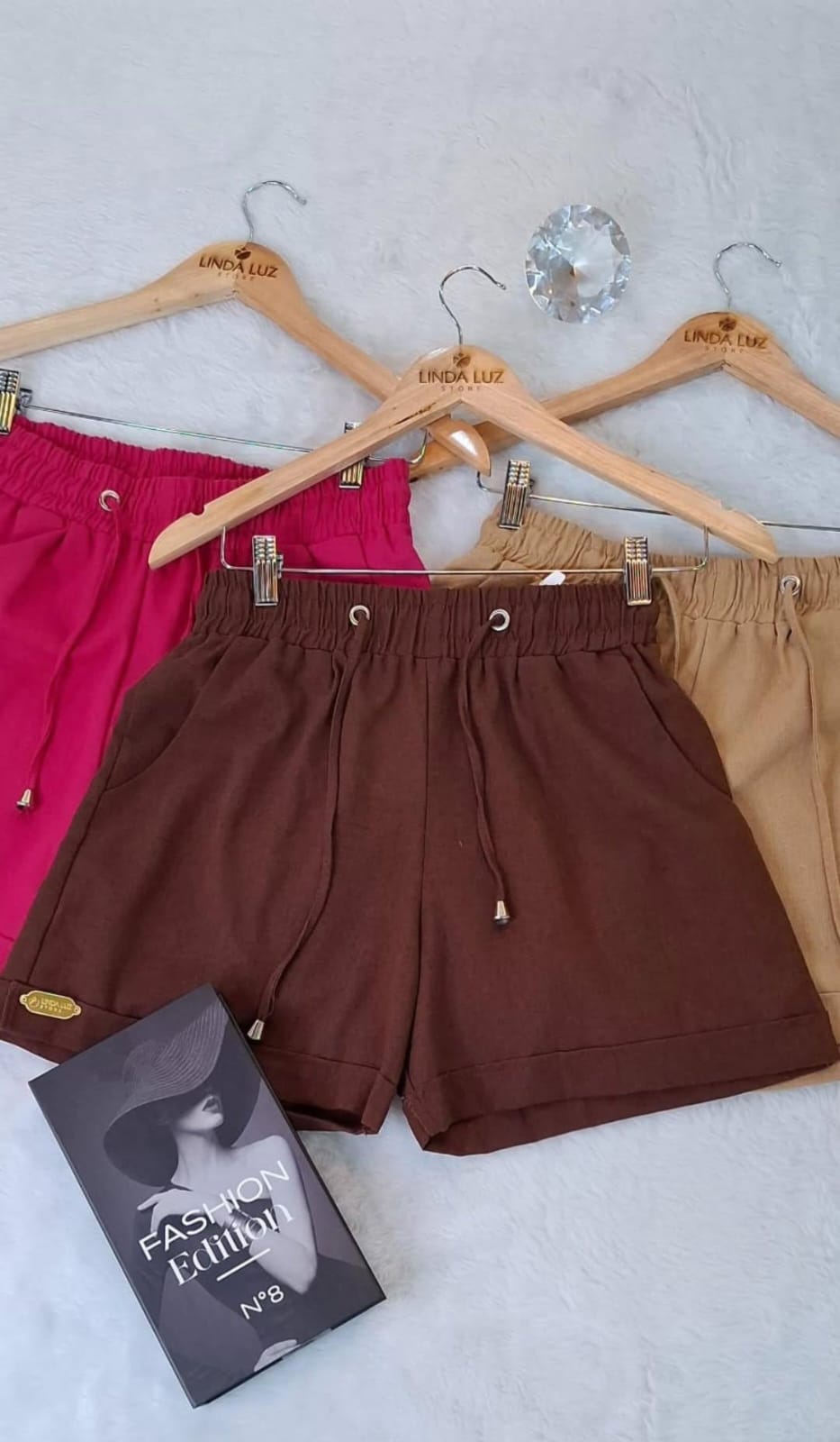 Shorts Linho