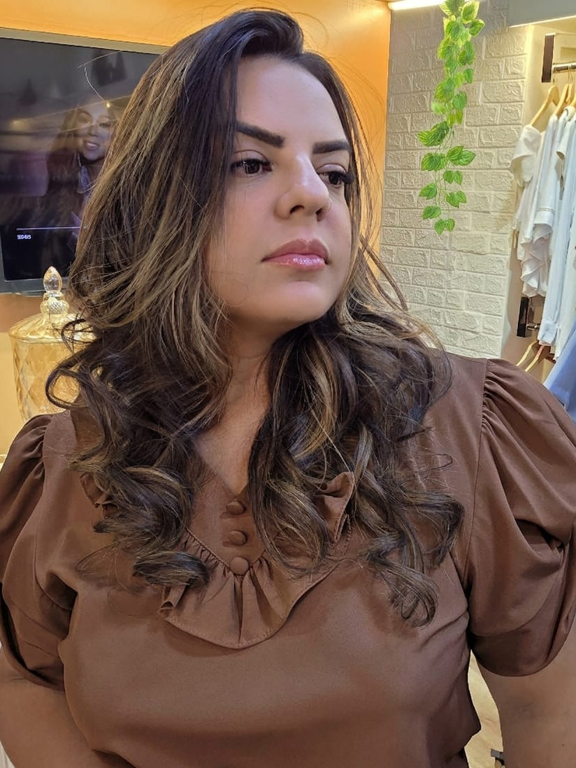 Blusa Manga Bufante