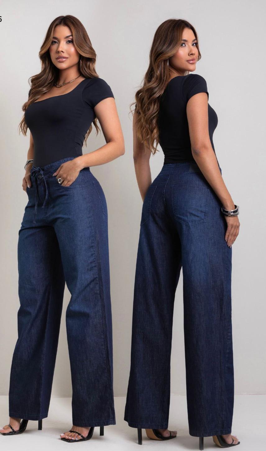 Calça Jeans Wide Leg