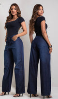 Calça Jeans Wide Leg