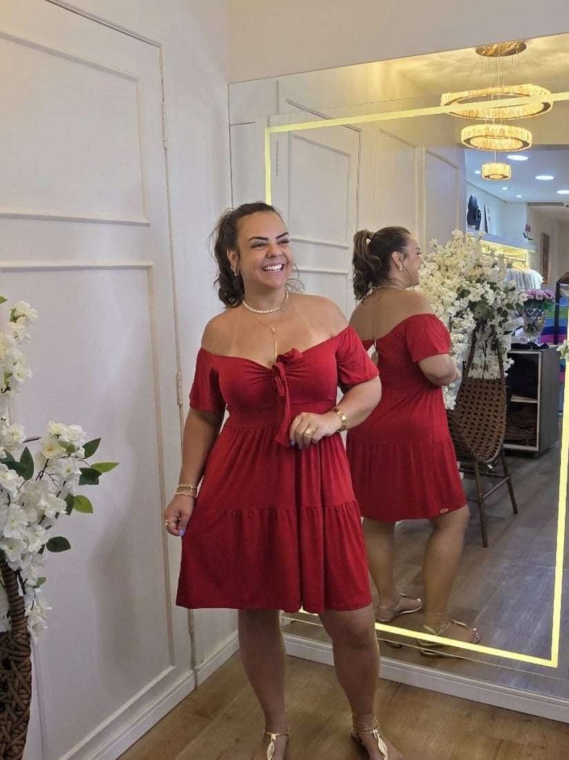 Vestido Ciganinha Viscolycra