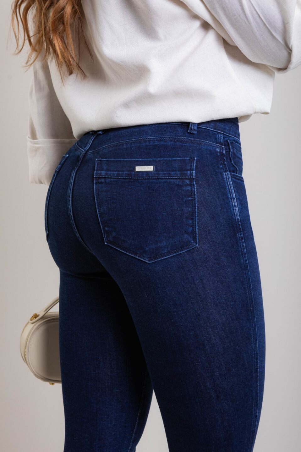 Calça Feminina Cigarrete Jeans Neo Blue