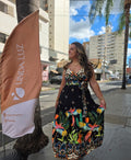 Vestido Longo Insp. Farm