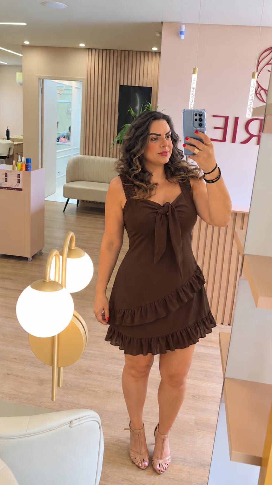 Vestido Babado