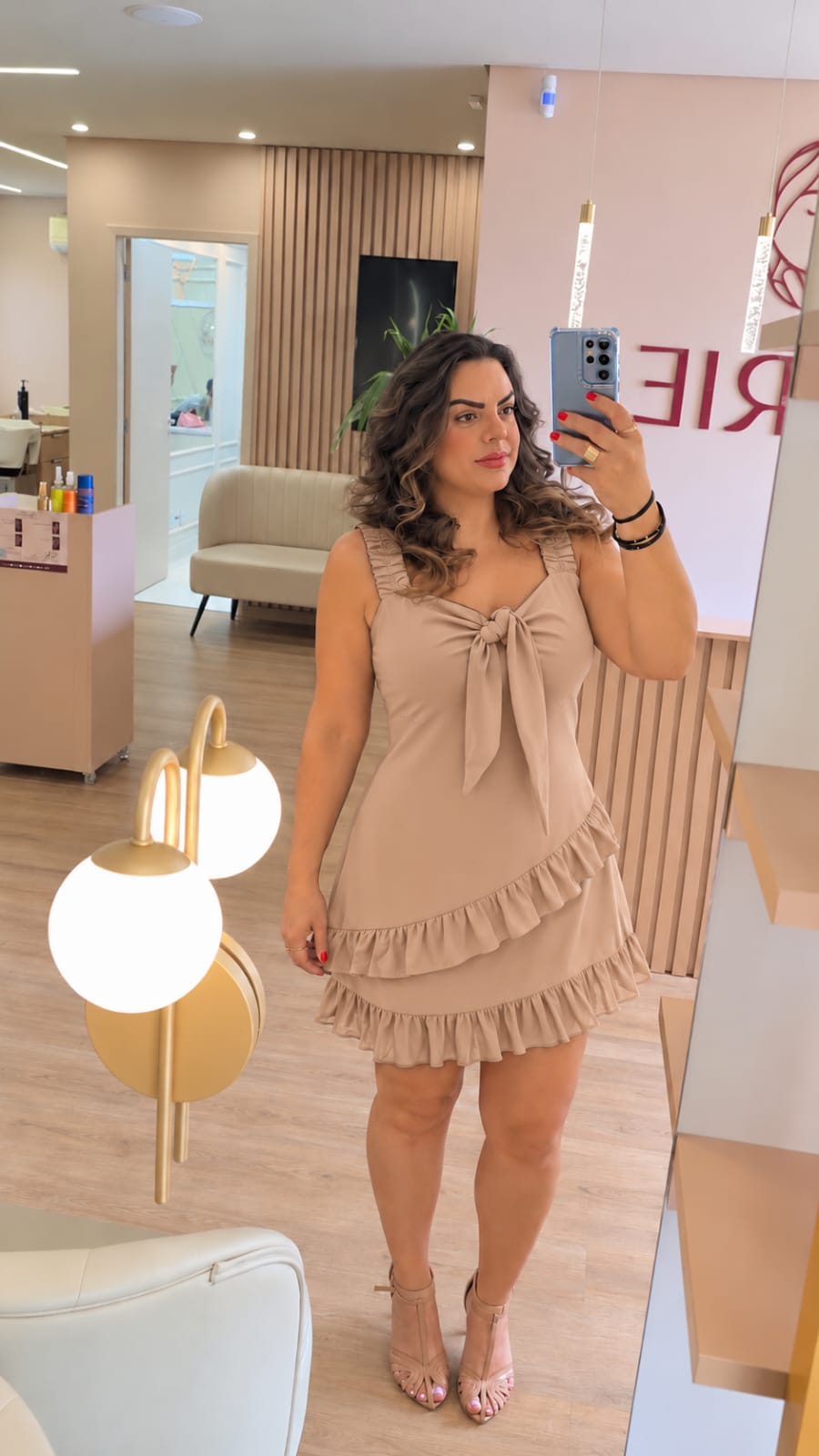 Vestido Babado